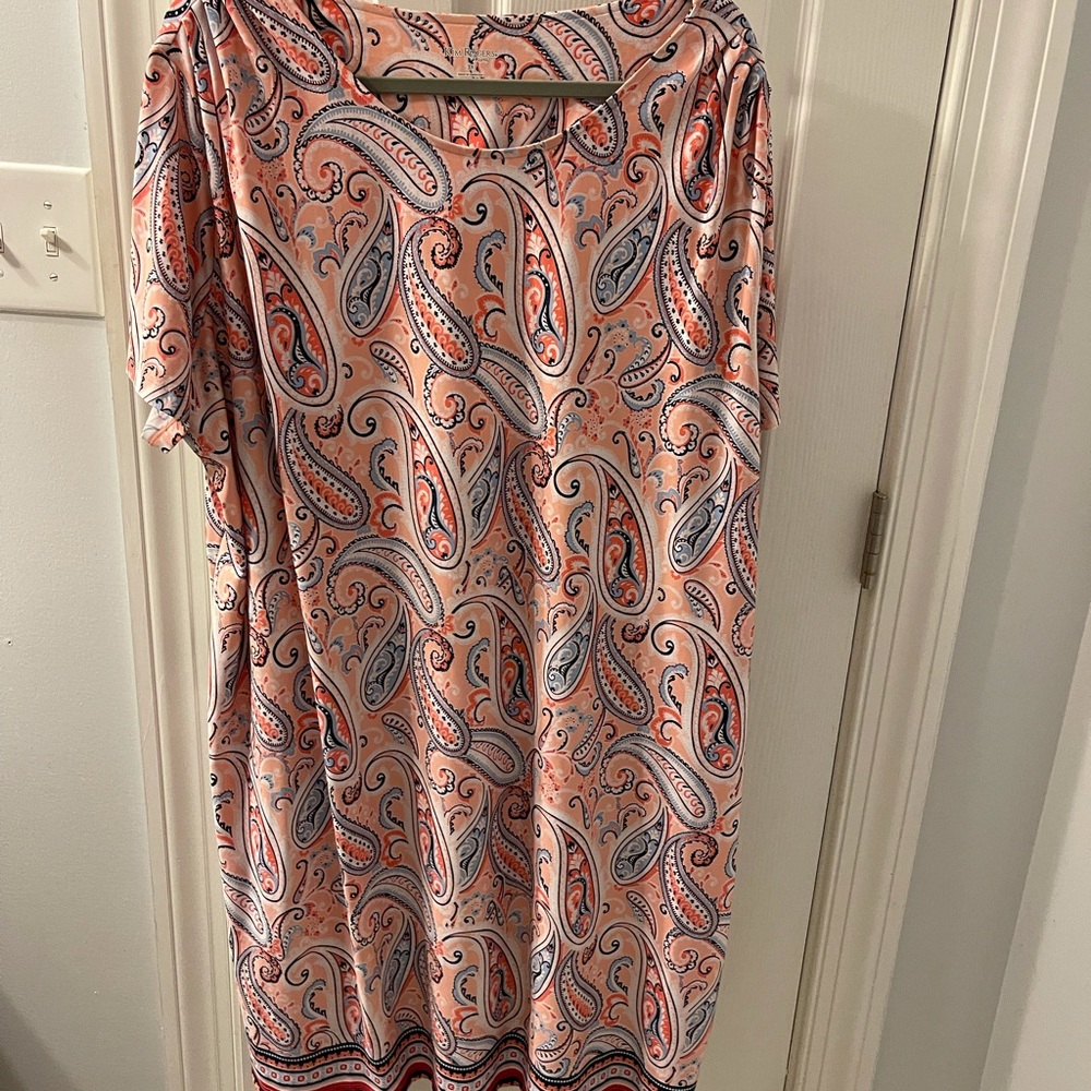 Paisley Kim Rogers dress.